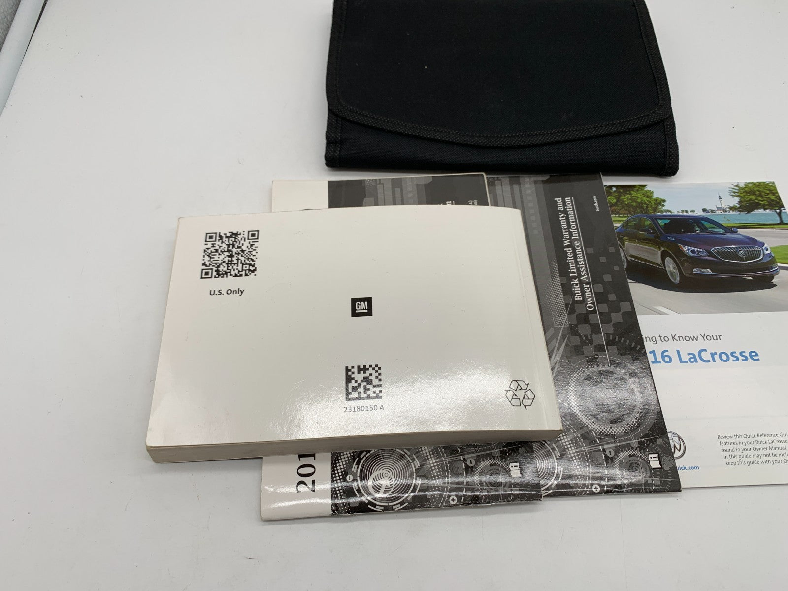 2016 Buick Lacrosse Owners Manual Set with Case OEM