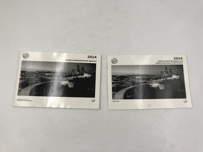 2014 Buick Verano Owners Manual Set with Case OEM E01B68006