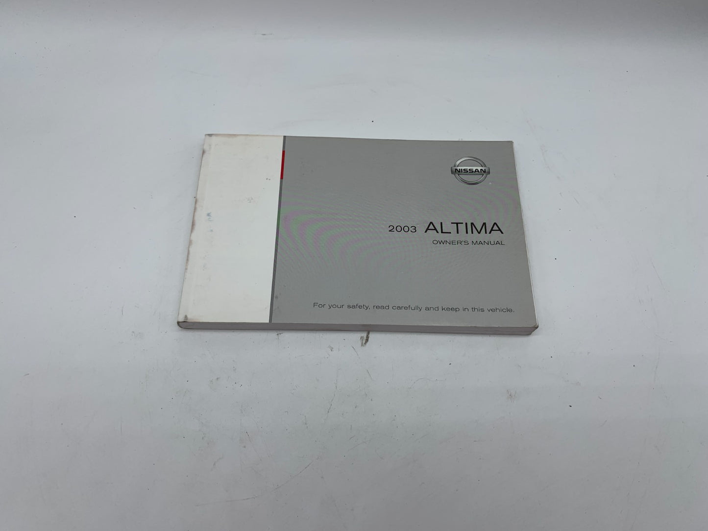 2003 Nissan Altima Owners Manual OEM C03B39005