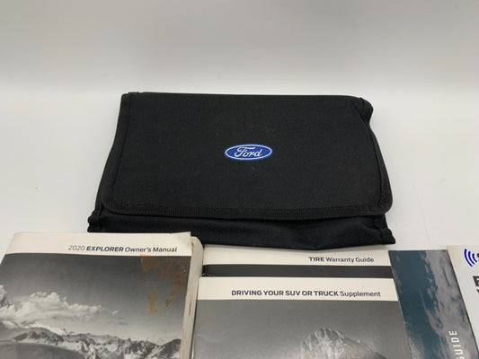 2020 Ford Explorer Owners Manual Set with Case OEM B03B51054