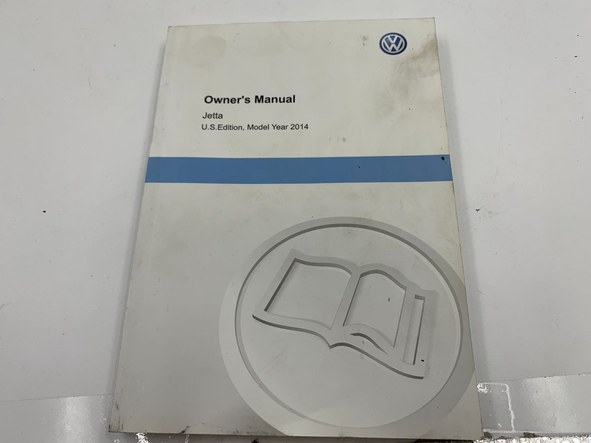 2014 Volkswagen Jetta Owners Manual Set OEM C04B68011