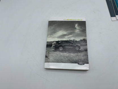 2020 Ford Escape Owners Manual Set with Case OEM C03B56019