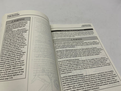 2006 Mazda 3 Owners Manual Set with Case OEM D01B49044