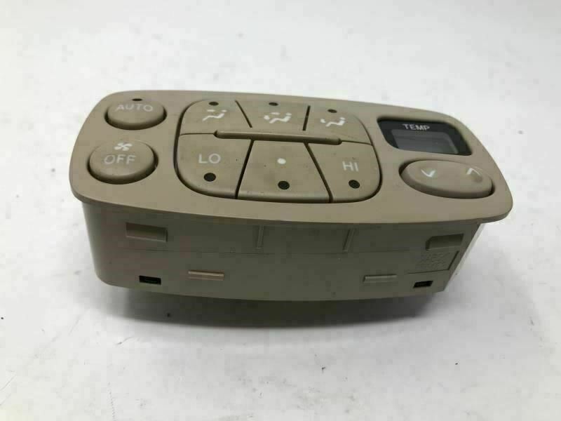 2004-2010 Toyota Sienna Rear AC Heater Climate Control Unit OEM D02B48003