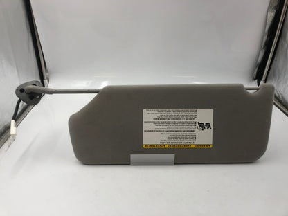 2011-2014 Toyota Sienna Passenger Sun Visor Gray Illuminated OEM C03B06056