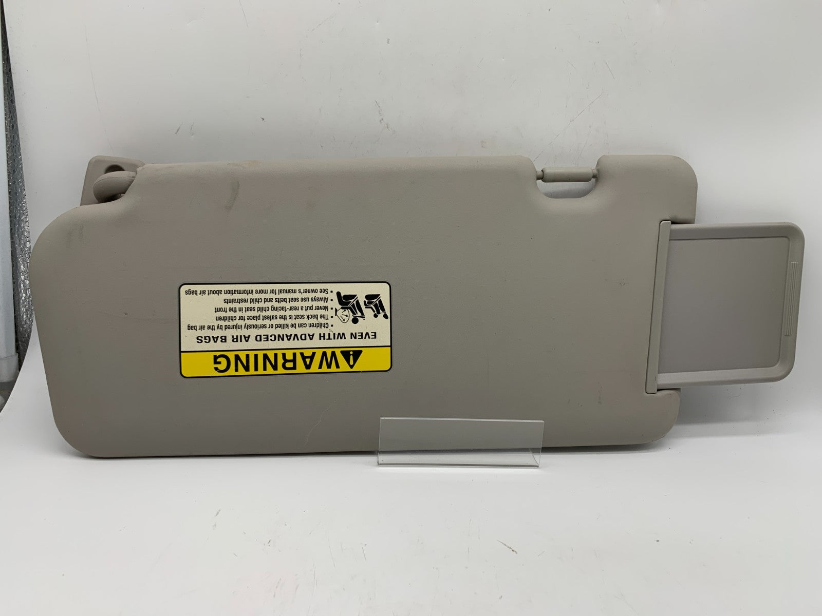 2006-2014 Kia Sedona Passenger Sun Visor Gray Illuminated OEM C01B01001