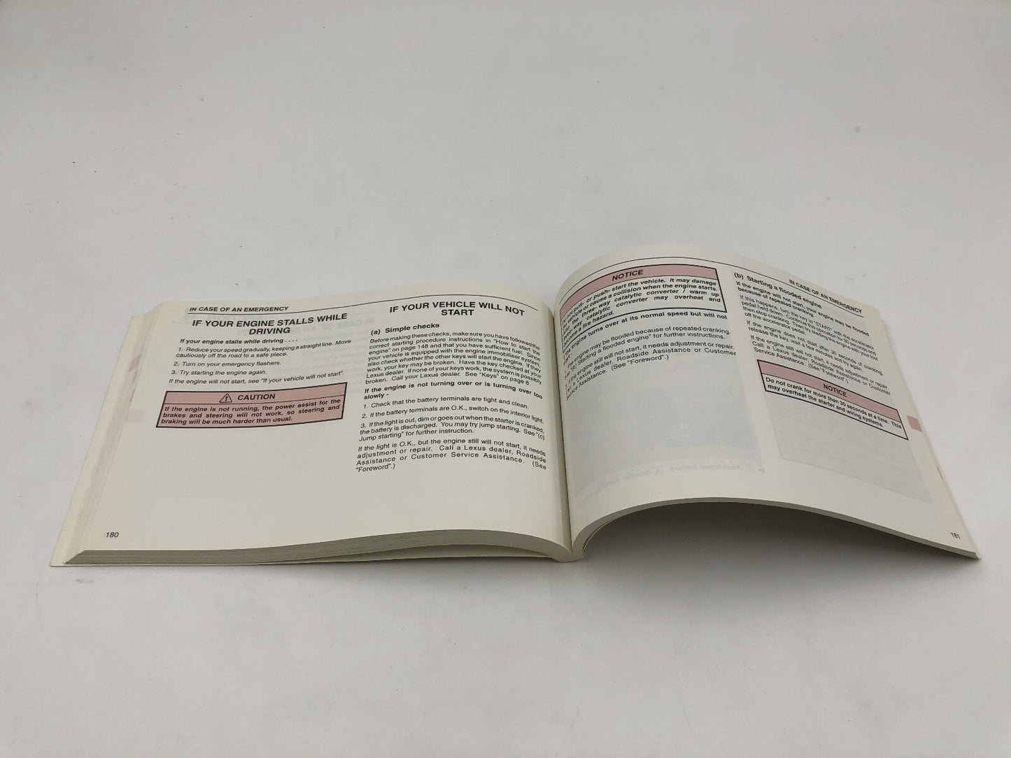 1999 Lexus ES300 ES 300 Owners Manual OEM C03B48011