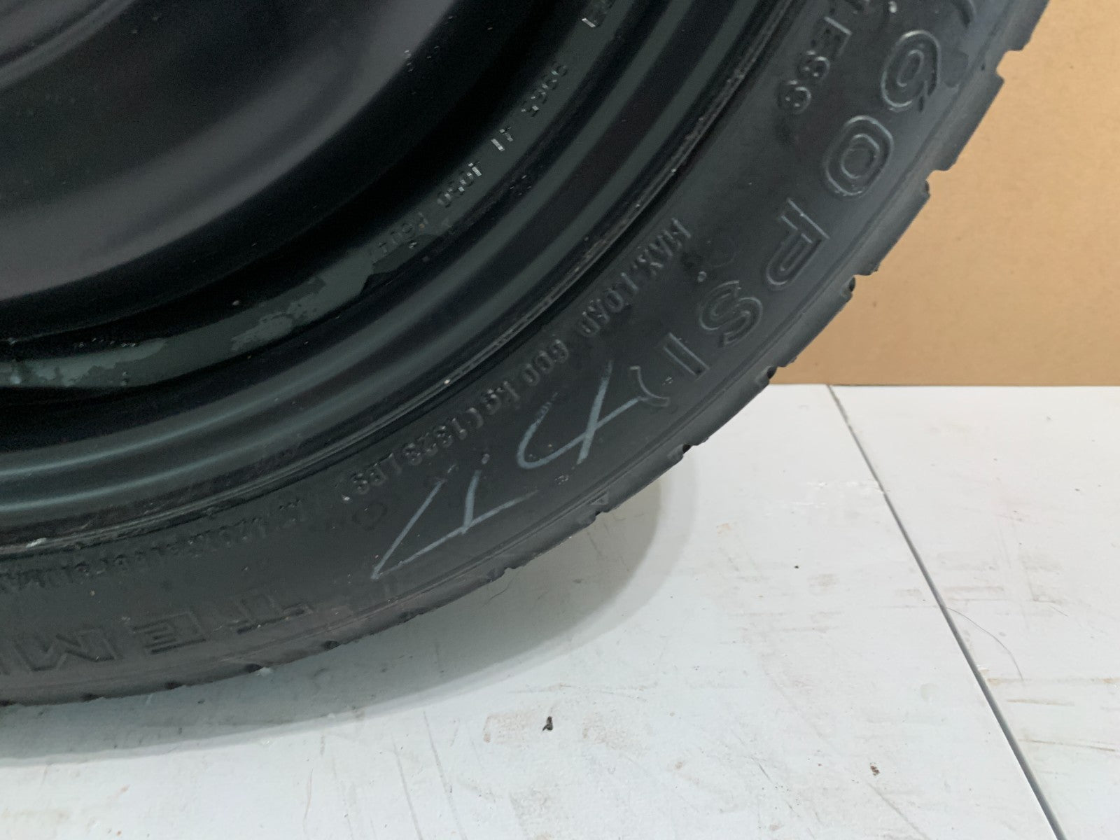 2010-2013 Mazda 3 Mazda3 15" Spare Tire Compact Donut T115/70D15 Emergency Spare