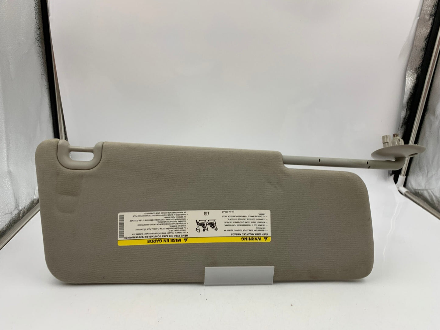 2013-2020 Dodge Ram 1500 Driver Sun Visor Sunvisor Gray OEM C02B03002
