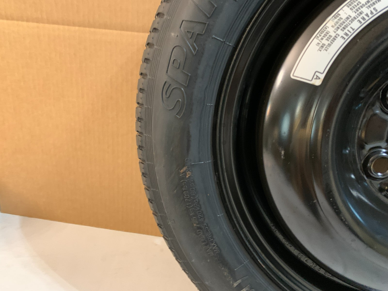 2013-2015 Acura ILX 15" Spare Tire Wheel Compact Donut T135/80D15