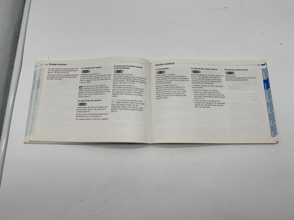 2001 BMW 320i Owners Manual Set OEM C03B26033