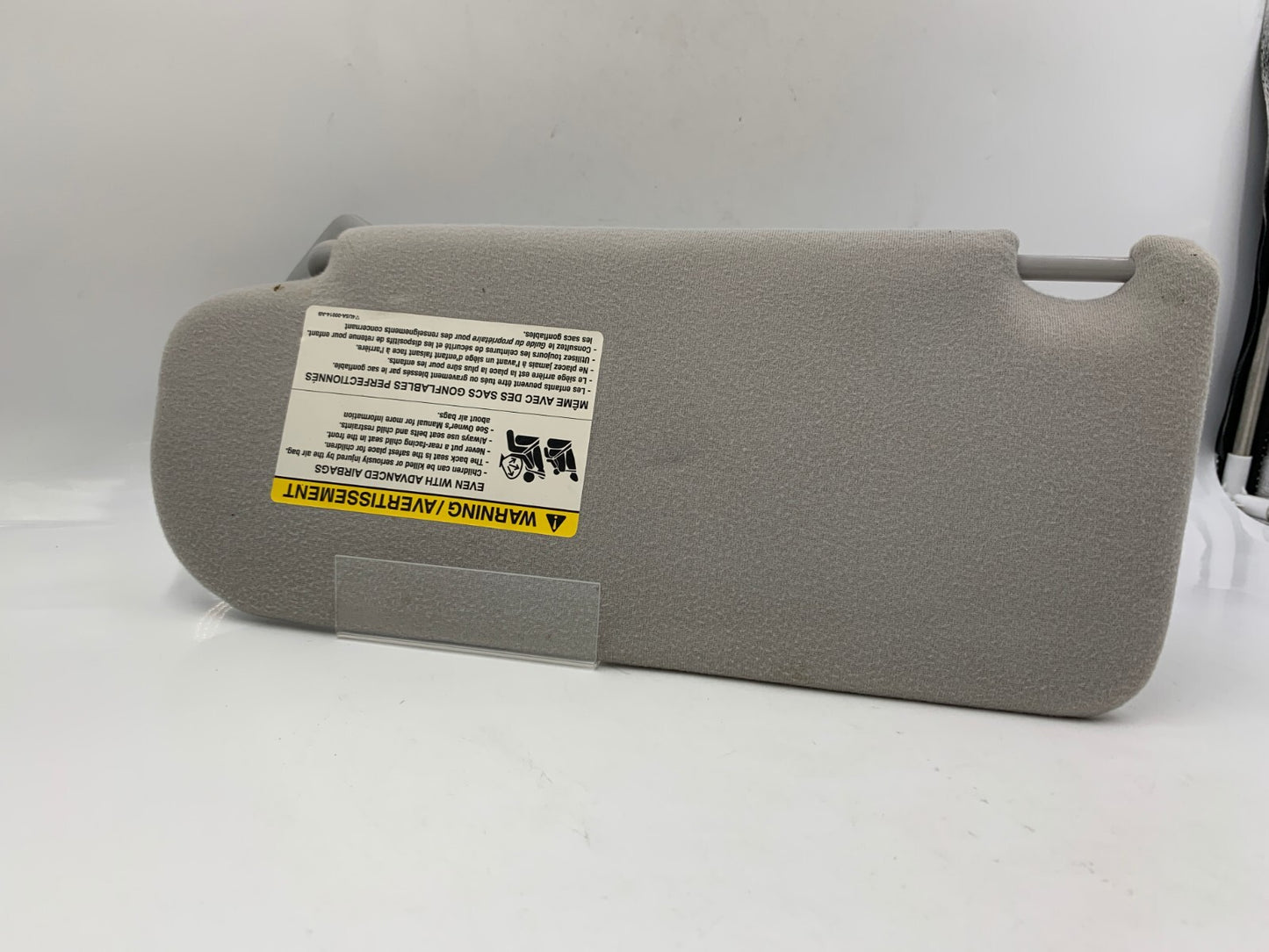 2006-2008 Mazda 6 Passenger Sun Visor Illuminated Gray OEM A02B48061
