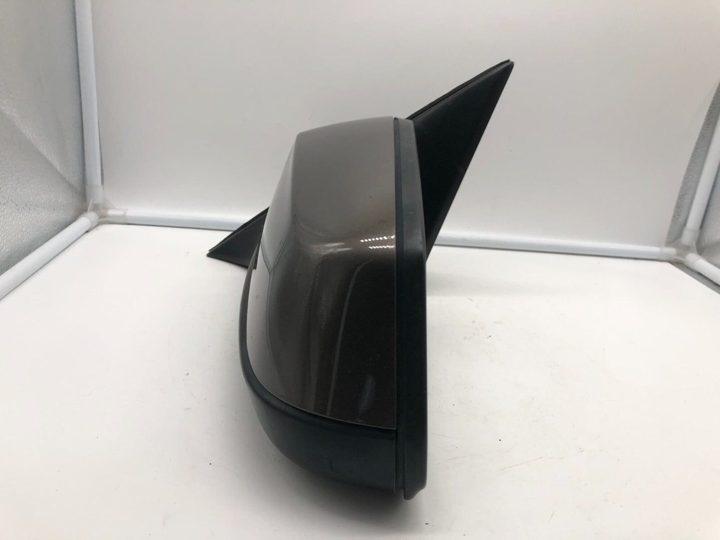 2011-2012 BMW 528i Driver Side View Power Door Mirror Brown OEM A01B10002
