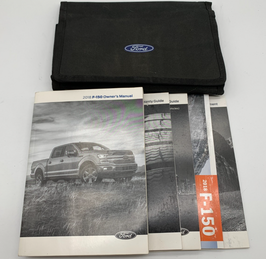 2018 Ford F-150 F150 Owners Manual Set with Case OEM C03B46018