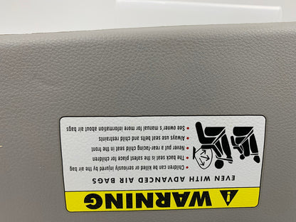 2006-2011 BMW X1 Passenger Sun Visor Gray OEM C02B31065