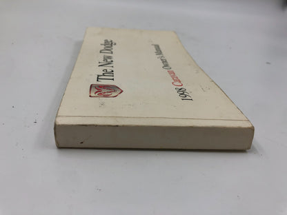 1998 Dodge Caravan Owners Manual OEM C04B50017