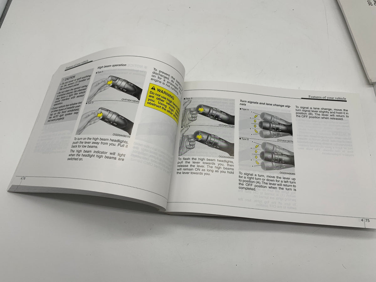 2016 Hyundai Elantra Owners Manual Set OEM R01B03020