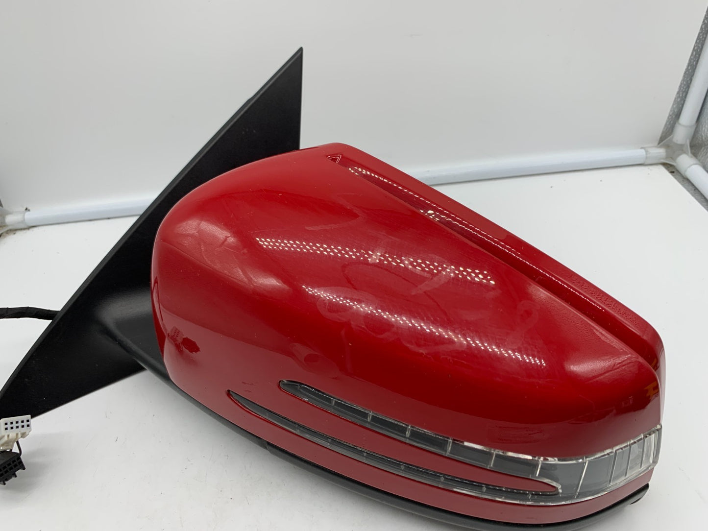 2016-2019 Mercedes CLA-Class CLA 250 Driver Side View Power Door Mirror Red OEM