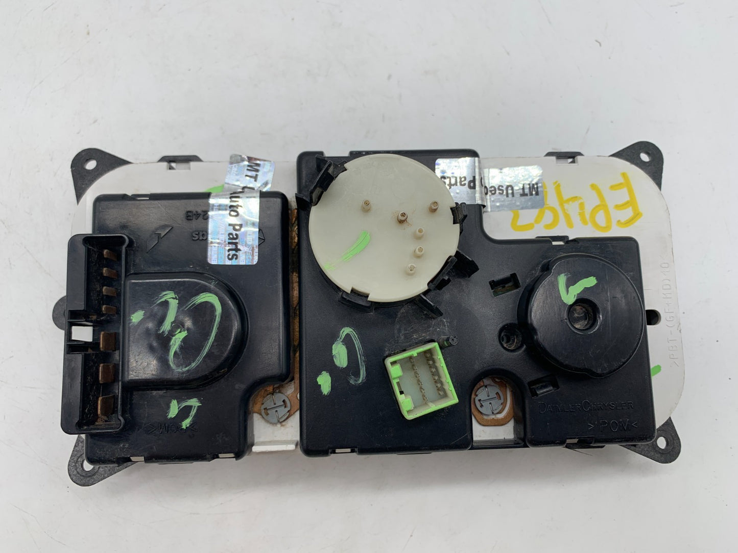 2008-2010 Dodge Caravan AC Heater Climate Control Unit OEM A02B40009