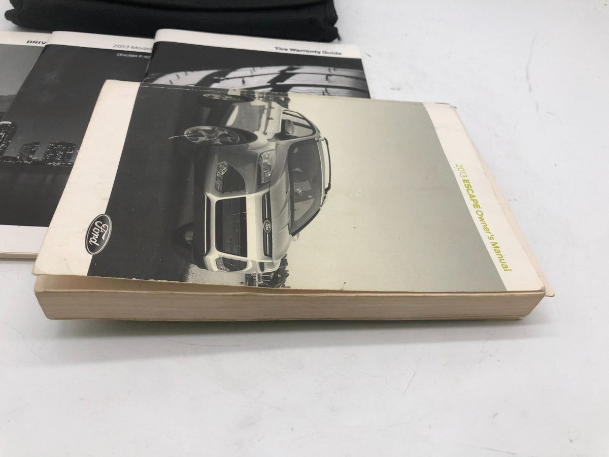 2013 Ford Escape Owners Manual Set with Case OEM R01B44011