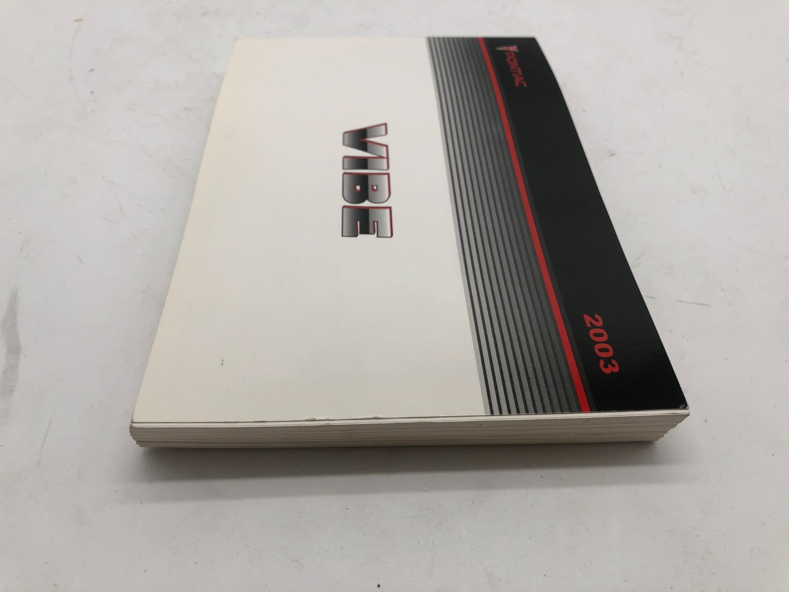 2003 Pontiac Vibe Owners Manual with Case OEM A01B02005