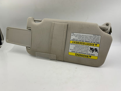 2010-2014 Subaru Legacy Driver Sun Visor Gray Illuminated OEM B03B25067