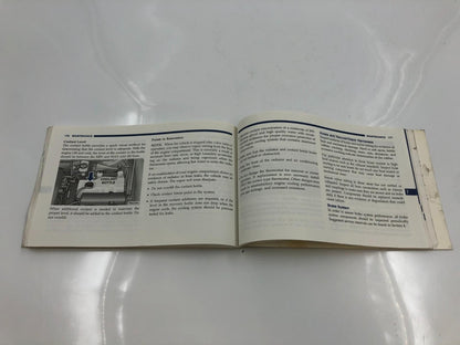 2000 Dodge Intrepid Owners Manual OEM D01B46086