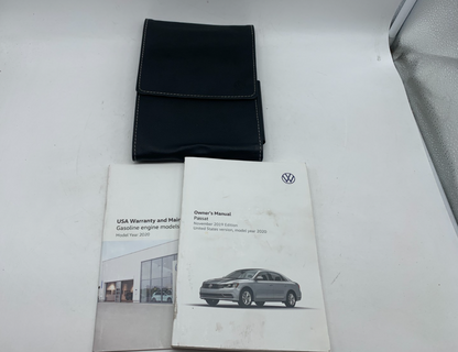2019 Volkswagen Passat Owners Manual with Case OEM D03B37007