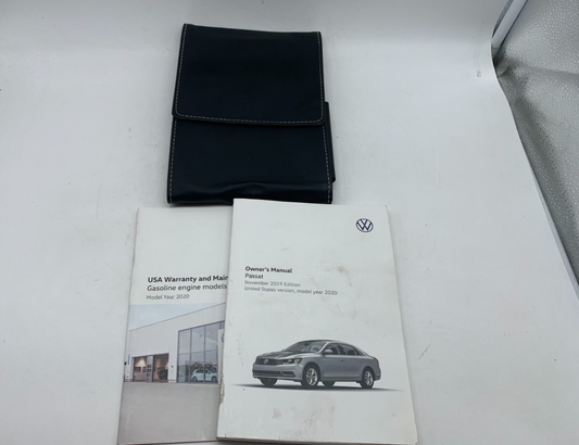 2019 Volkswagen Passat Owners Manual with Case OEM D03B37007