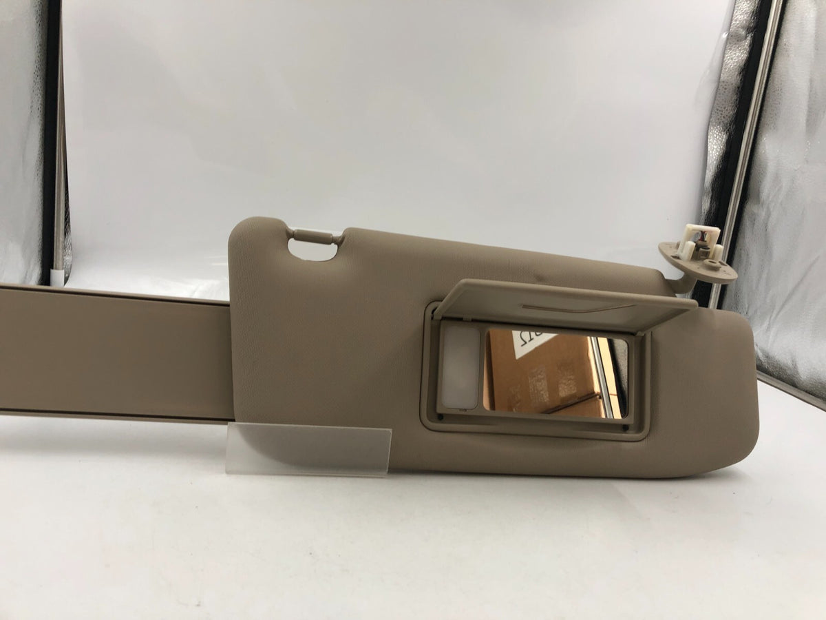 2010-2013 Suzuki Kizashi Passenger Sun Visor Sand Illuminated OEM A01B53045