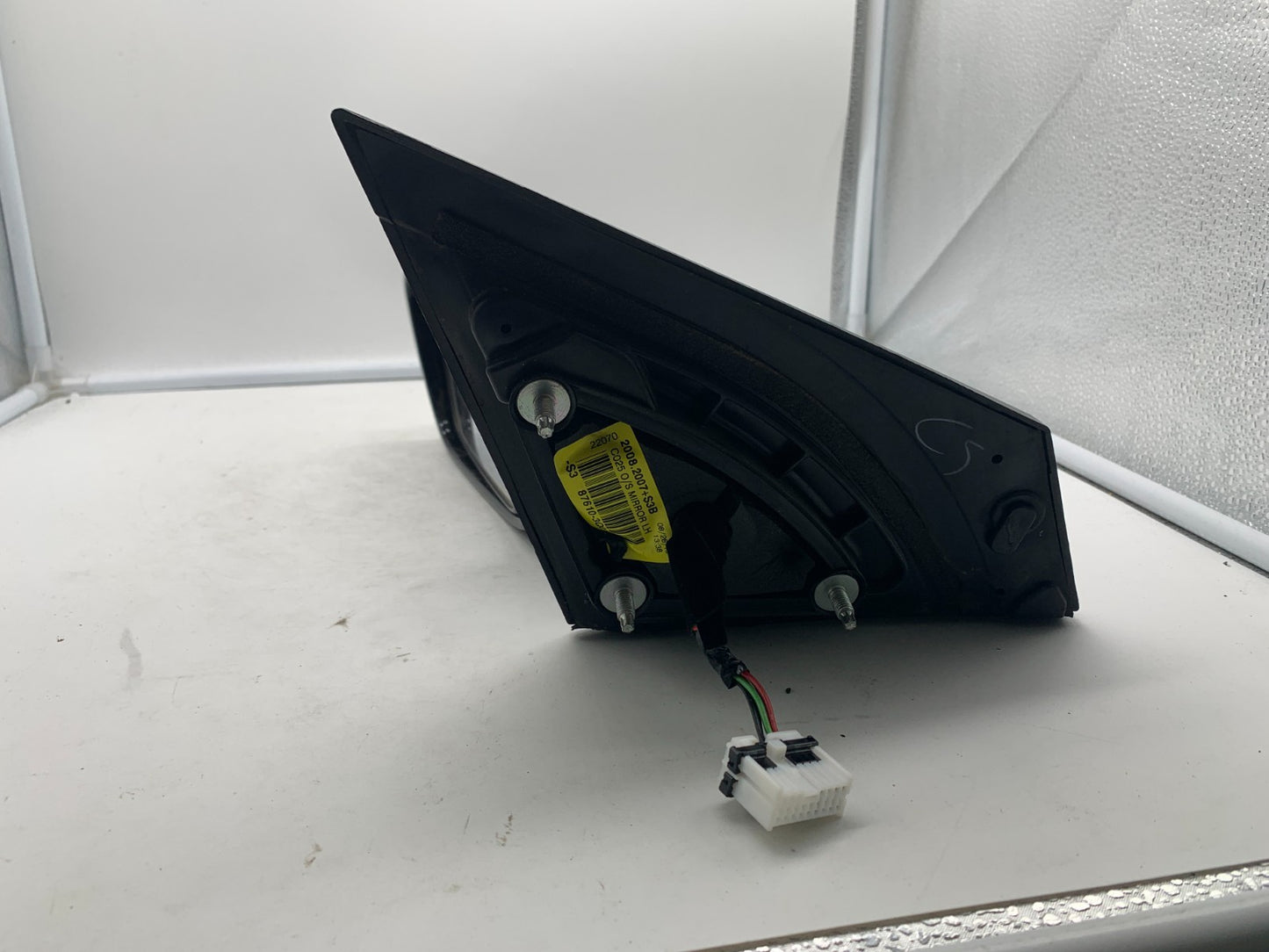 2011-2014 Hyundai Sonata Driver Side View Power Door Mirror Black OEM A04B55001