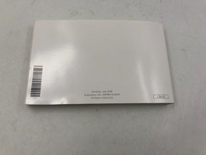 2019 Nissan Altima Sedan Owners Manual Set with Case OEM E01B69008