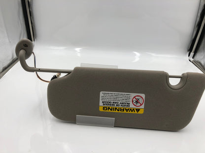2002-2003 Jeep Liberty Passenger Sun Visor Gray Illumination OEM D04B63003