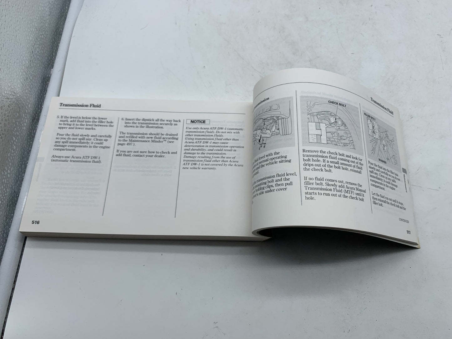 2011 Acura TL Owners Manual Set OEM A03B53004