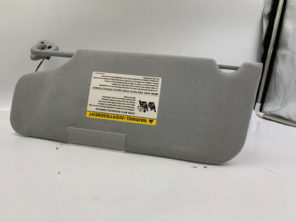 2005-2007 Ford Five Hundred Passenger Sun Visor Illuminated Gray OEM D04B46014