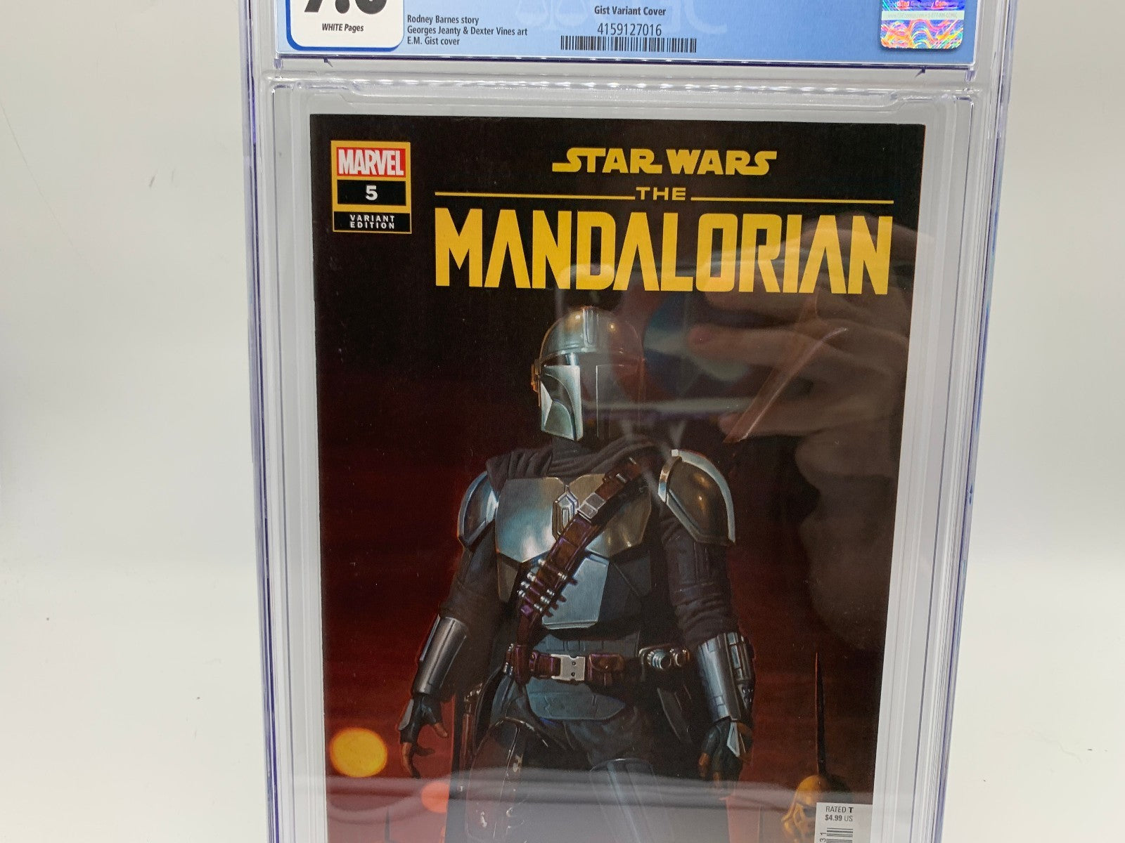Star Wars The Mandalorian #5 CGC 9.8 Gist 1:50 1st appearance of Fennec Shand