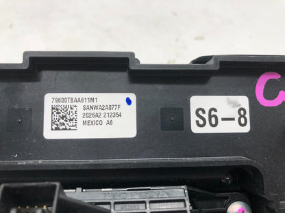 2016-2018 Honda Civic AC Heater Climate Control Unit OEM E03B39073