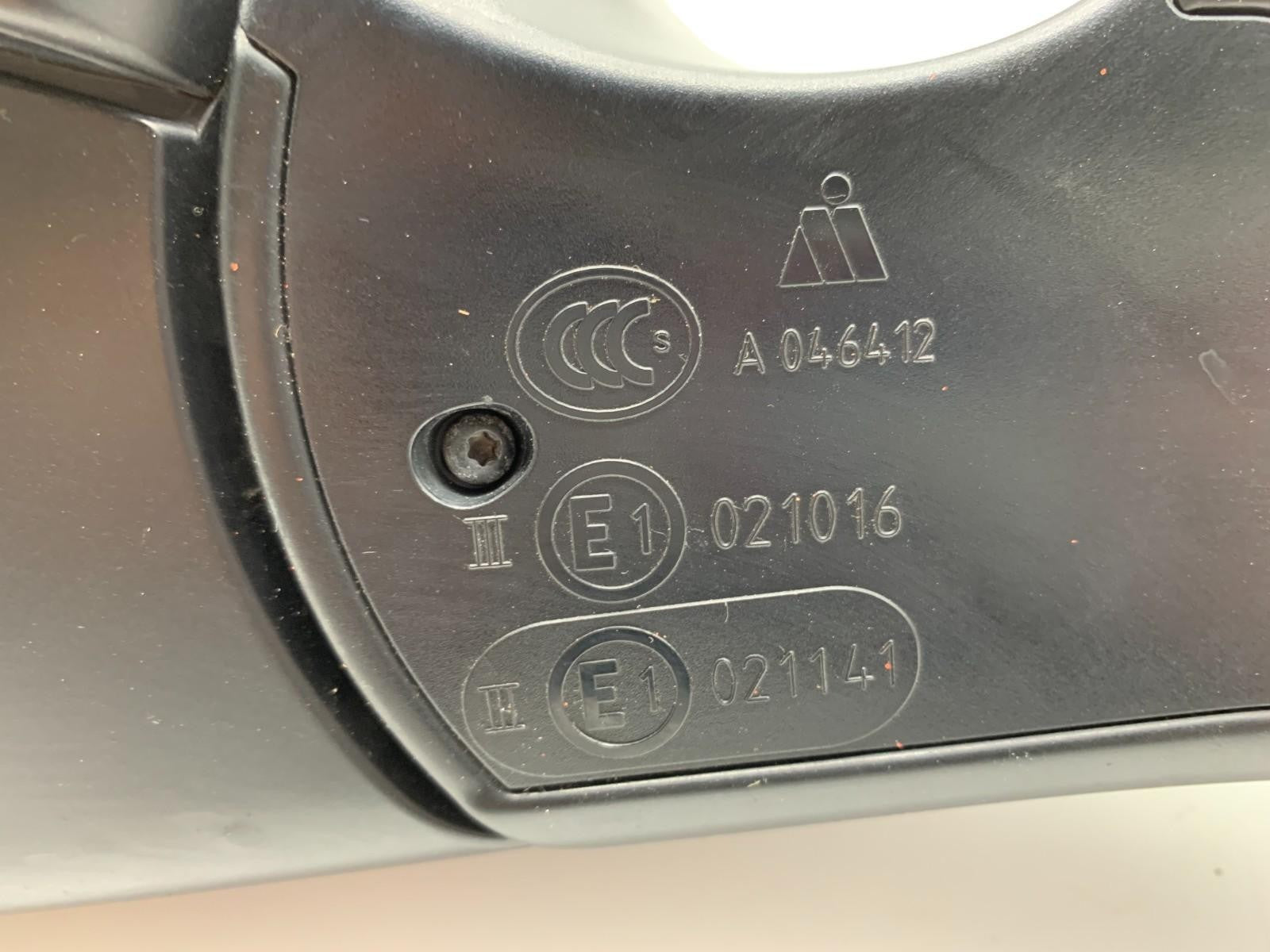 2014-2016 BMW 535i Driver Side View Power Door Mirror Black OEM D02B42005