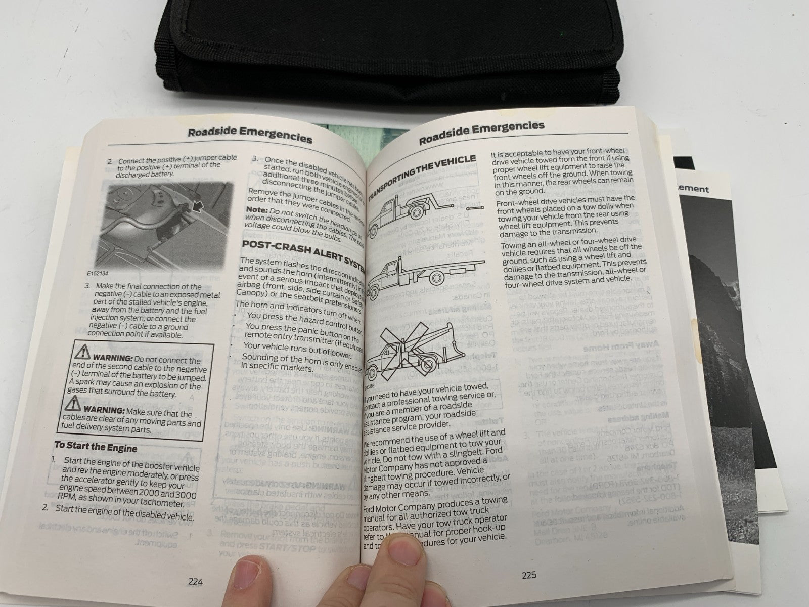 2019 Ford Escape Owners Manual Set with Case OEM C02B14053