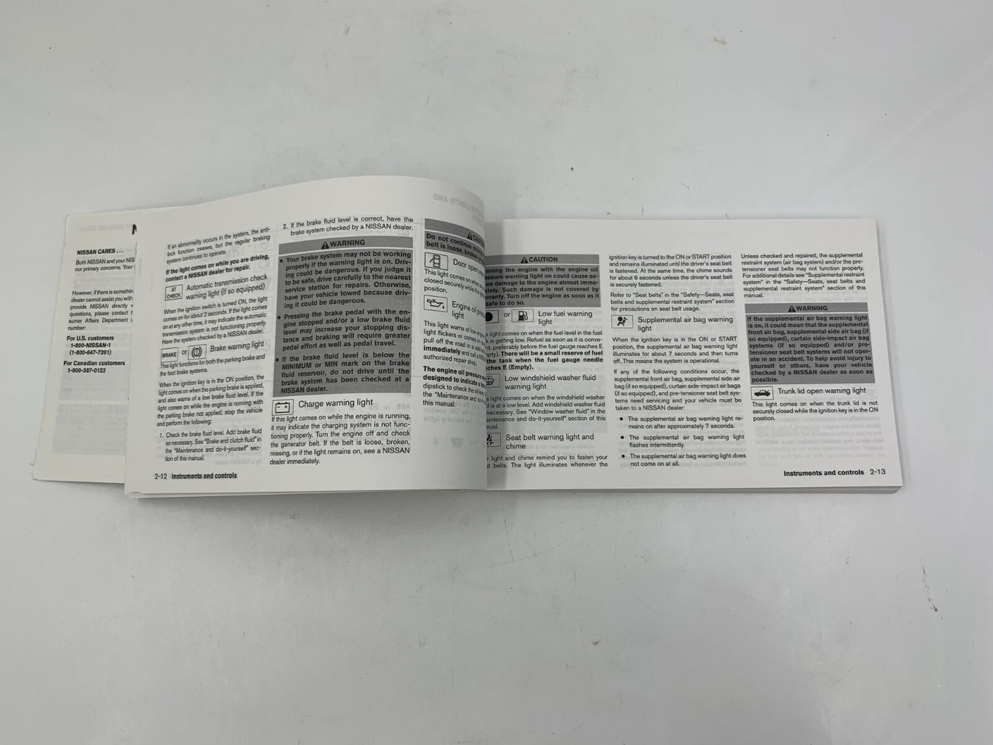 2005 Nissan Altima Owners Manual OEM C04B32029