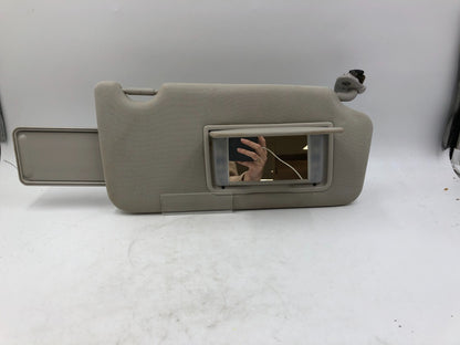 2010-2014 Subaru Legacy Passenger Sun Visor Gray Illuminated OEM B04B30009