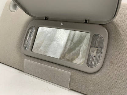 2006-2007 Cadillac DTS Passenger Sun Visor Gray Illumination OEM A01B19053