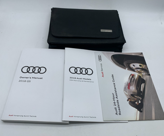 2018 Audi Q5 Sedan Owners Manual Set with Case OEM D03B69009