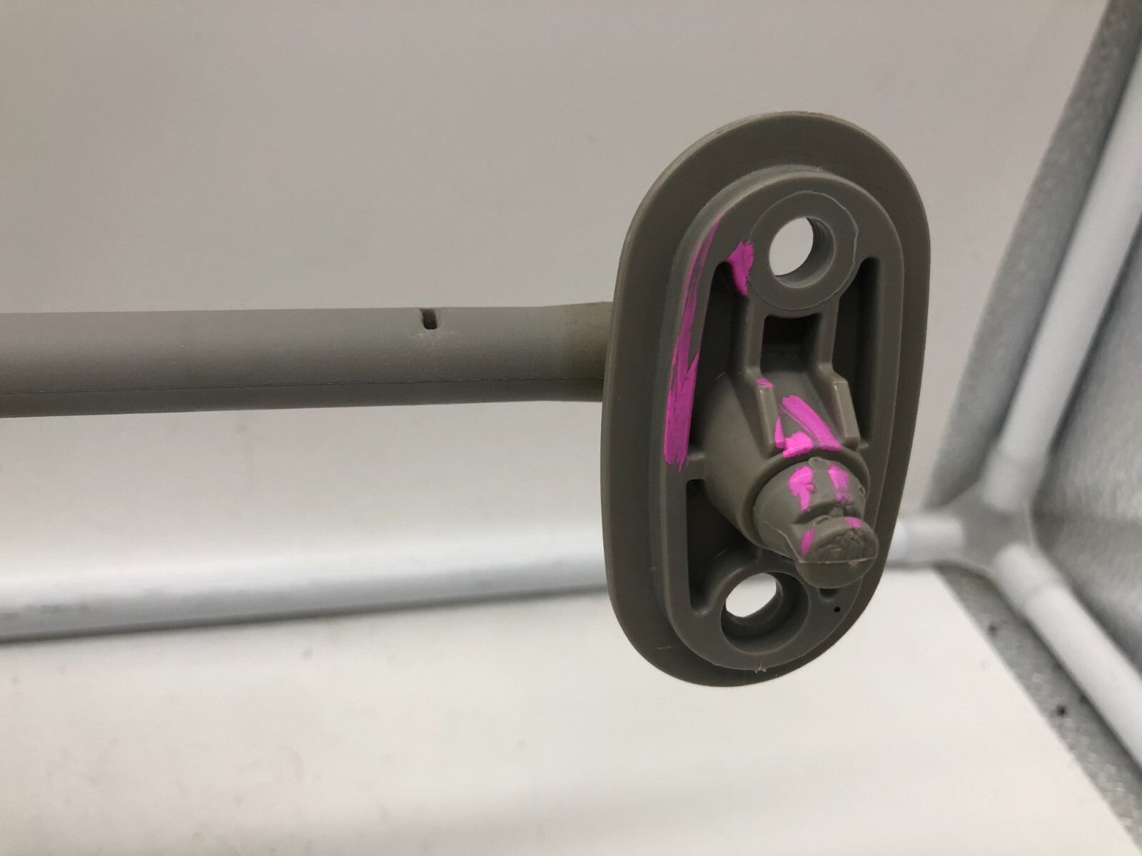 2017-2018 Kia Forte Passenger Sun Visor Gray OEM C03B45060