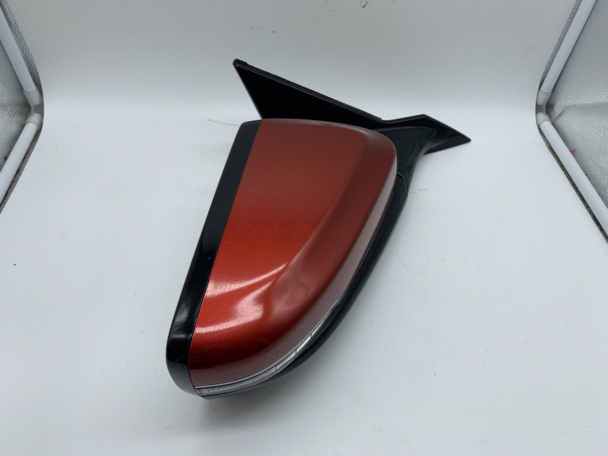2015-2019 Cadillac CTS Passenger Side View Power Door Mirror Red OEM A01B18004