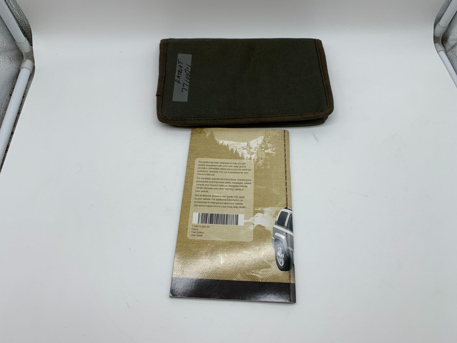 2011 Jeep Patriot Owners Manual Set with Case OEM C03B50002