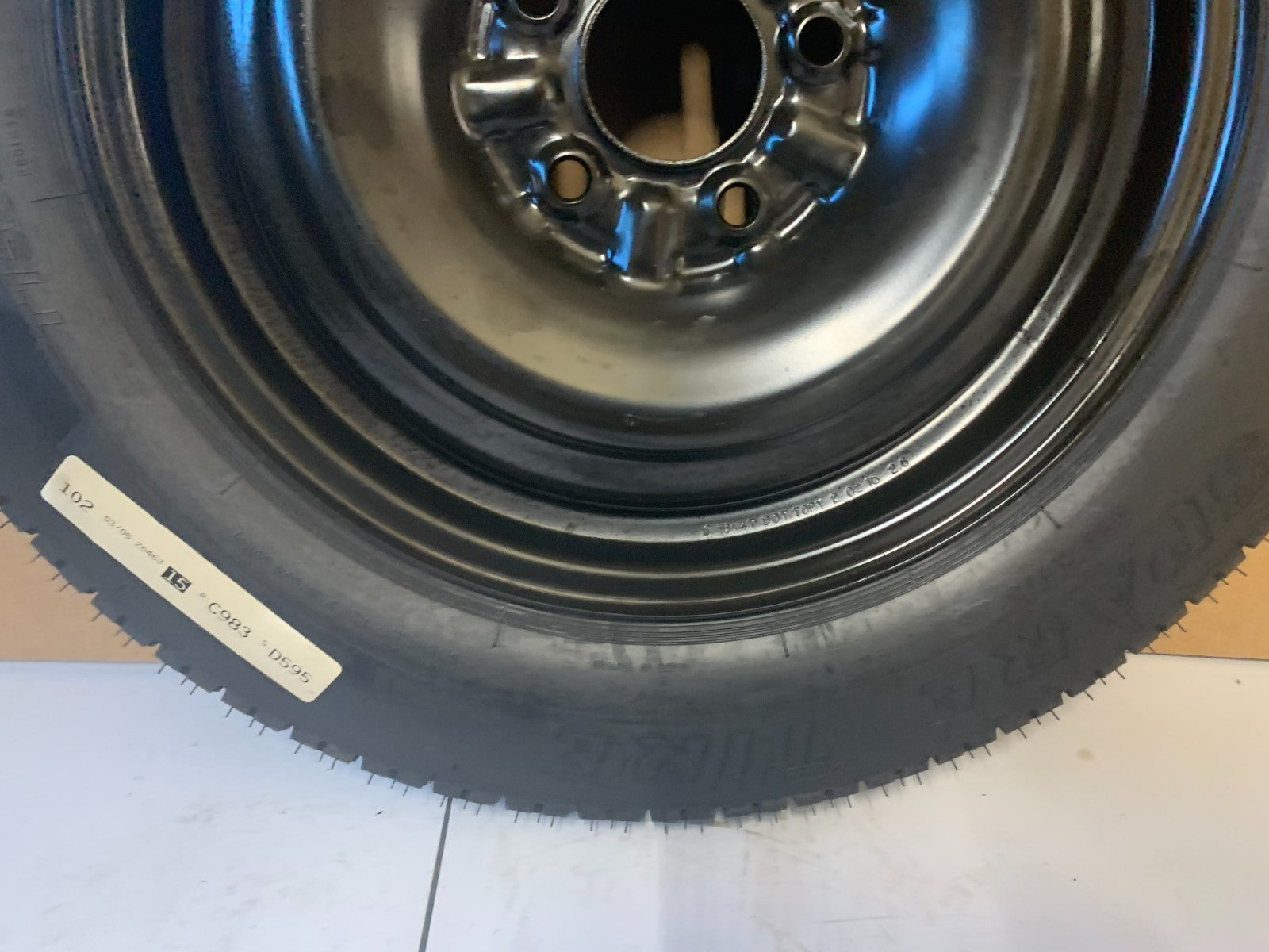 2011-2020 Mitsubishi Outlander 16" Spare Tire Wheel Compact Donut T155/90D16