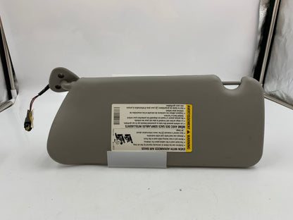 2003-2007 Cadillac CTS Passenger Sun Visor Gray Illuminated OEM A01B48012