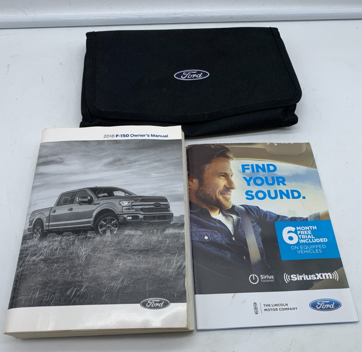 2018 Ford F150 F-150 Owners Manual Set with Case OEM R01B25023