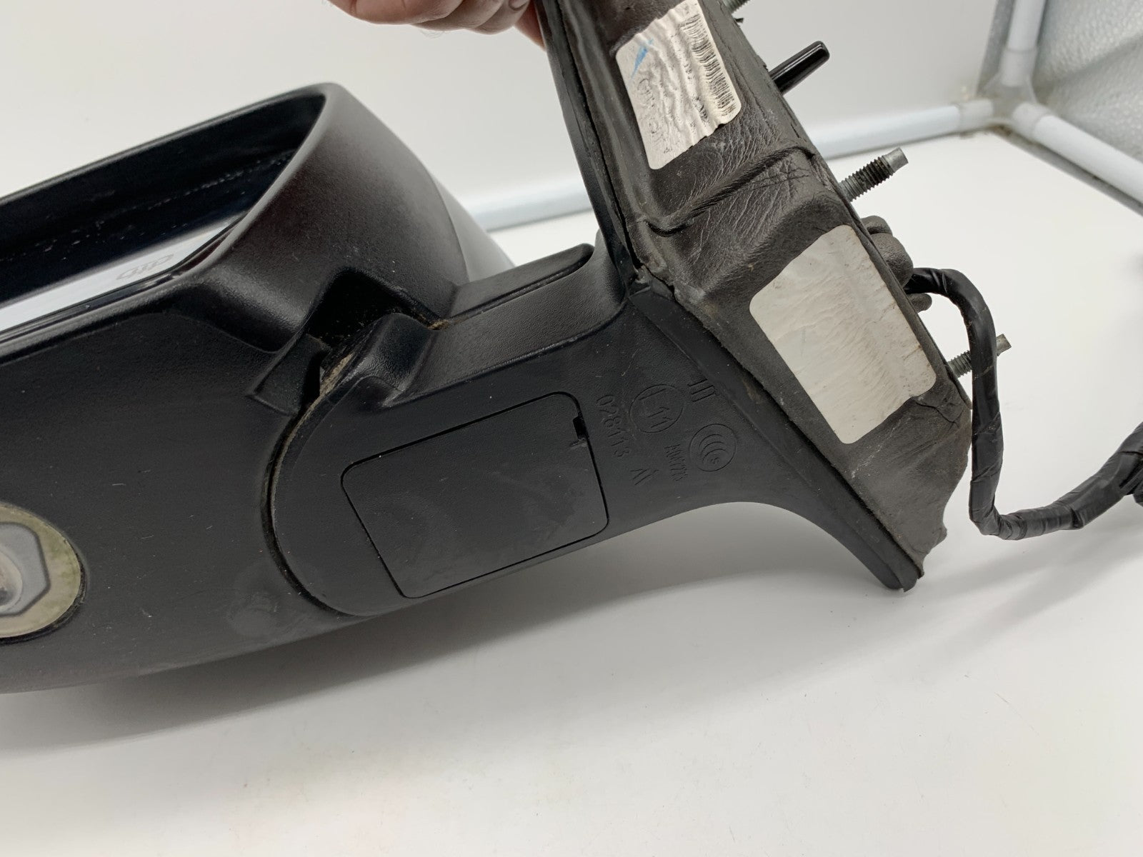 2014-2021 Jeep Cherokee Driver Side View Power Door Mirror Silver BSA OEM